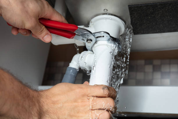 Water damage restoration process in VA